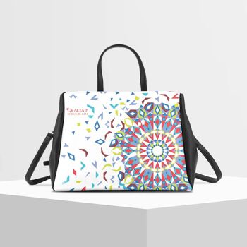 Sac Cukki de Gracia P - Fabriqué en Italie - Mosaïque blanche 1