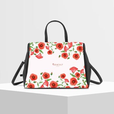 Cukki Bag by Gracia P - Poppies