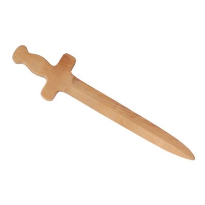 Espada normanda, espada de caballero de madera