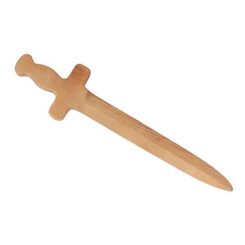 Épée normande, épée de chevalier en bois