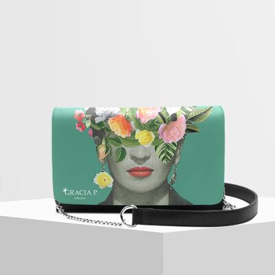 Isa Bag di Gracia P - Fabriqué en Italie - Fleurs Frida