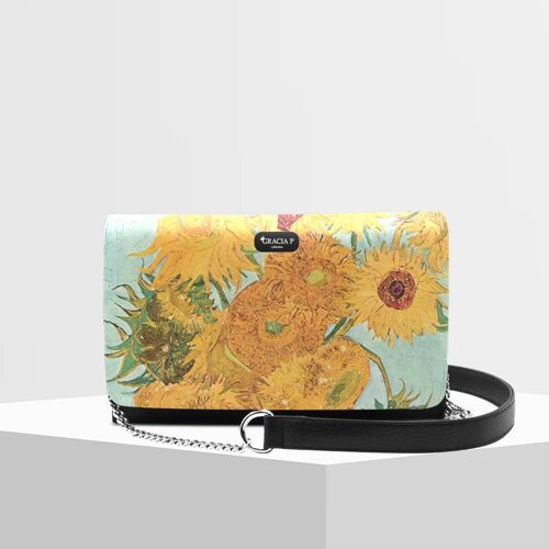 Isa Bag di Gracia P - Made in Italy - Girasoli sunflowers