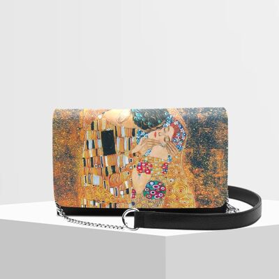 Isa Bag by Gracia P - Made in Italy - The kiss by Klimt