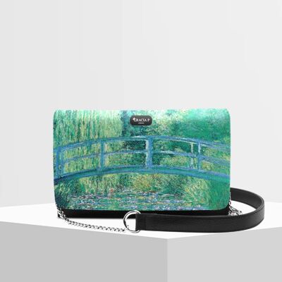 Tasche Isa von Gracia P - Made in Italy - Seerosen von Monet