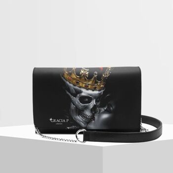 Isa Bag di Gracia P - Fabriqué en Italie - Skull love kiss skulls 1