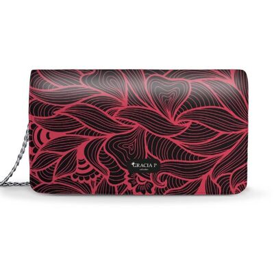 Lady Bag by Gracia P - Made in Italy - Abstract Flower