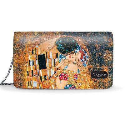 Lady Bag de Gracia P - Fabriqué en Italie - Le baiser de Klimt