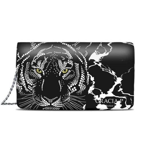 Lady Bag di Gracia P - Made in Italy - Marble tiger