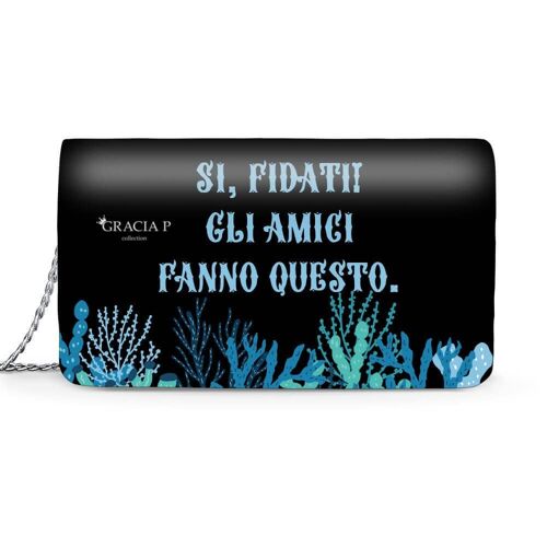 Lady Bag di Gracia P - Made in Italy - Phrase Cartoon Frase Dory