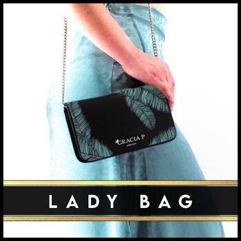 Lady Bag di Gracia P - Fabriqué en Italie - Phrase Cartoon Phrase Dory 2
