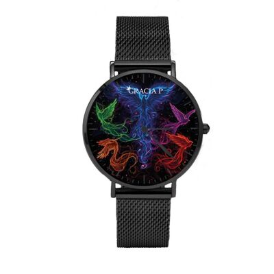 Gracia P - Reloj - Reloj Fenix colores Dark Silver