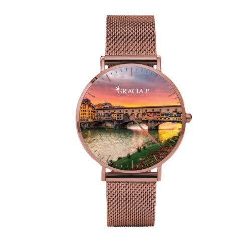 Orologio di Gracia P - Watch - Firenze florence italy Rose Gold