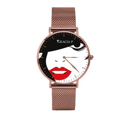 Gracia P - Reloj - Reloj Primera Dama Oro Rosa