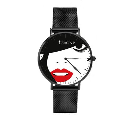 Gracia P - Reloj - Reloj First Lady Dark Silver