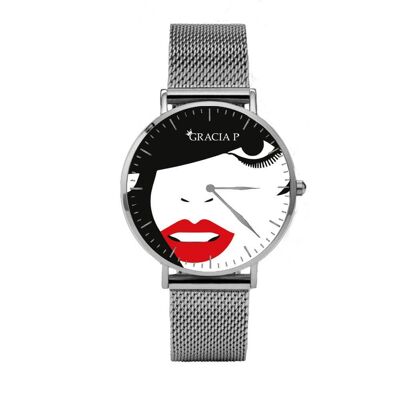 Gracia P - Uhr - First Lady Light Silver Uhr