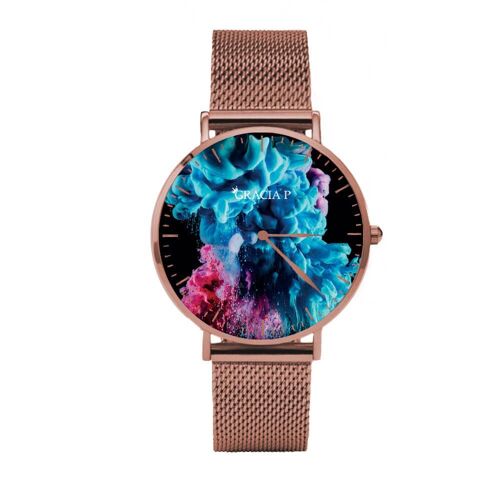 Orologio di Gracia P - Watch - Fumes colors Rose Gold