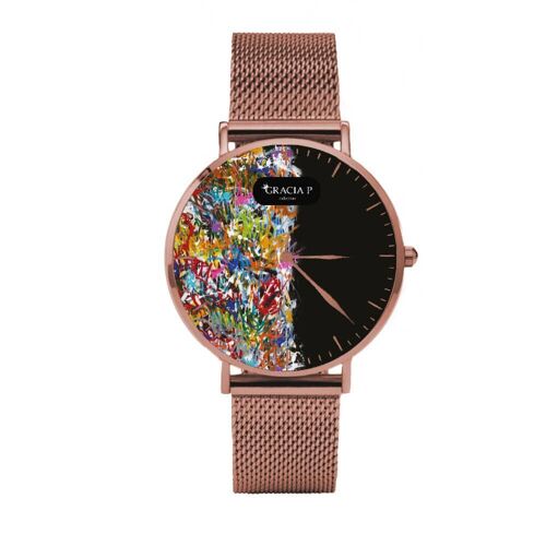 Orologio di Gracia P - Watch - Graffiti Rose Gold