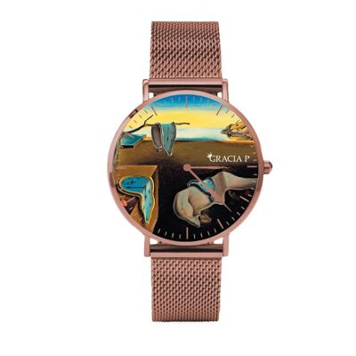 Gracia P - Reloj - El tiempo de Dali 'Rose Gold