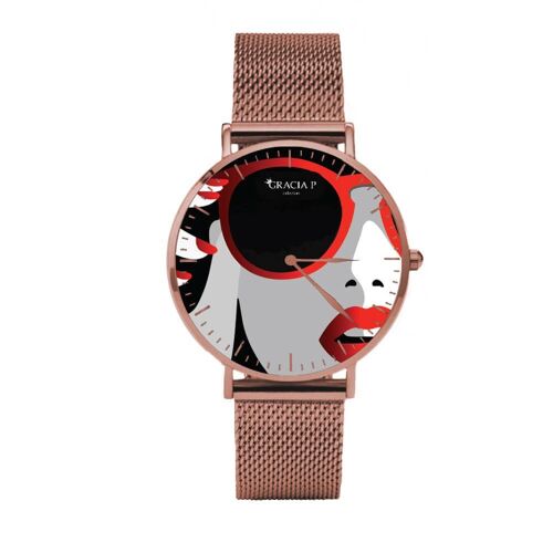 Orologio di Gracia P - Watch - Lady fashion Rose Gold