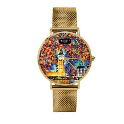 Reloj Gracia P - Reloj - London colors Dorado