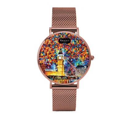 Reloj Gracia P - Reloj - London colors Rose Gold
