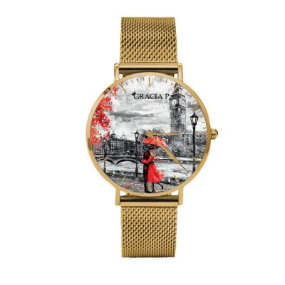 Gracia P - Reloj - London vintage Reloj de oro