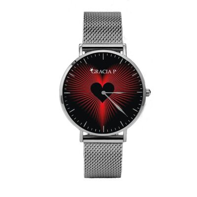 Gracia P - Montre - Effet coeur d'amour