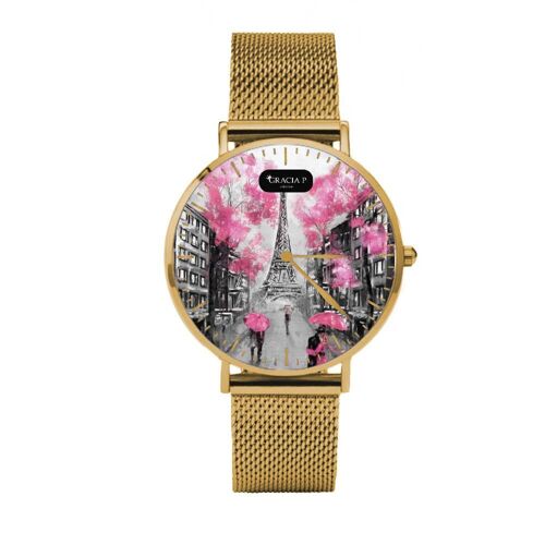 Orologio Gracia P - Parigi Vintage eiffel paris Gold