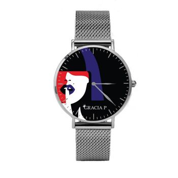 Montre Gracia P - Shhh Argent Clair