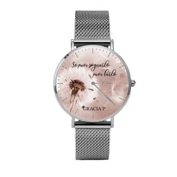 Horloge Gracia P - Pommeau de Douche Dream Argent Clair