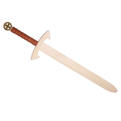 Templar sword made of wood, wooden toys