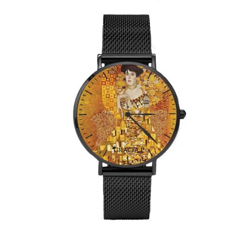 Orologio Gracia P - Woman in Gold Dark Silver