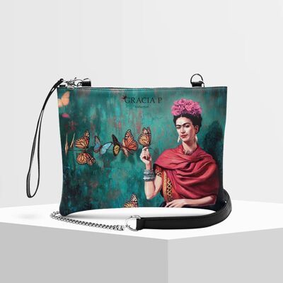 Clutch bag by Gracia P - Made in Italy - Frida Farfalle