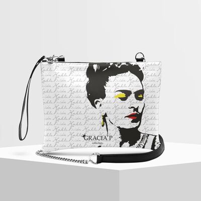 Bolso clutch de Gracia P - Made in Italy - Frida pop art