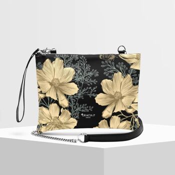 Pochette par Gracia P - Made in Italy - Fleurs d'or 1