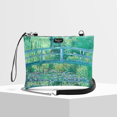 Clutch bag by Gracia P - Made in Italy - Monet's Water Lilies