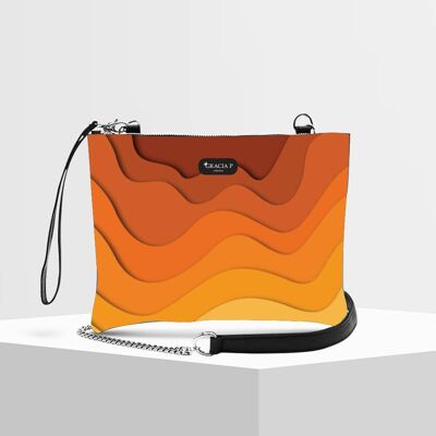 Pochette Gracia P - Made in Italy - Waves fluo