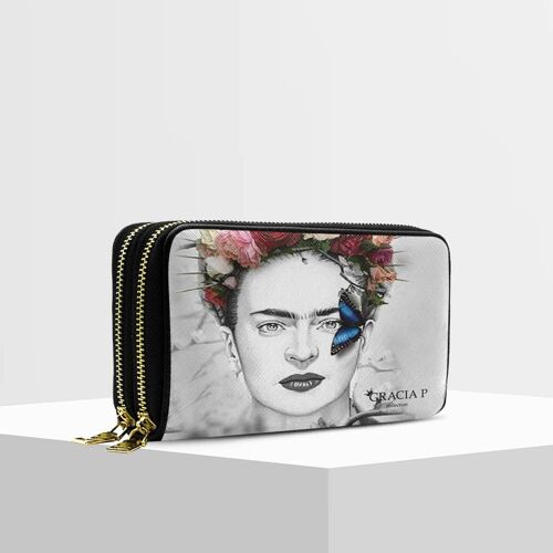 Portafogli ANGY Double di Gracia P - Wallet - Frida white ar