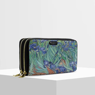 ANGY Double wallet by Gracia P - Wallet - Iris
