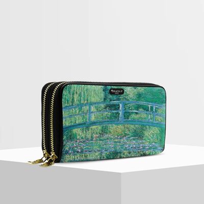 ANGY Double Wallet by Gracia P - Wallet - Monet Water Lilies