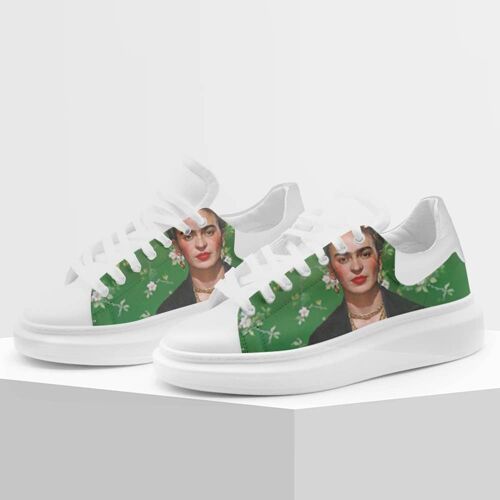 Scarpe Sneakers di Gracia P - MADE IN ITALY - Frida Green