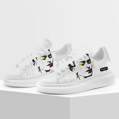 Chaussures Baskets Gracia P - MADE IN ITALY - Frida pop art