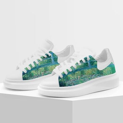 Zapatos deportivos de Gracia P - MADE IN ITALY - Monet Water Lilies