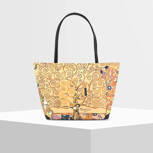 Shopper V Bag di Gracia P -Made in Italy- Albero della vita