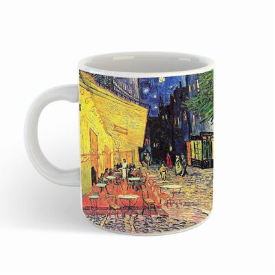 Sublimation cup - Mug - Coffee terrace in the evening