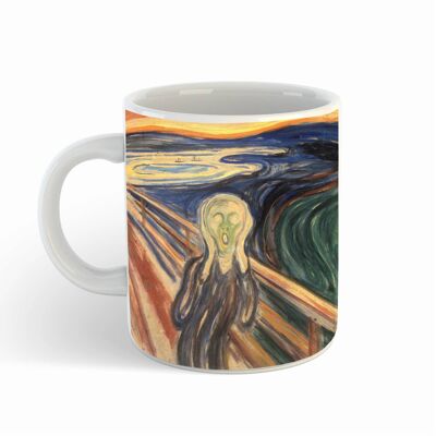 Sublimation mug - Mug - Scream by Munch