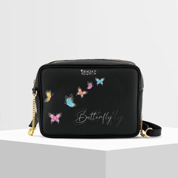 Tizy Bag di Gracia P - Fabriqué en Italie - Couleurs papillon 1