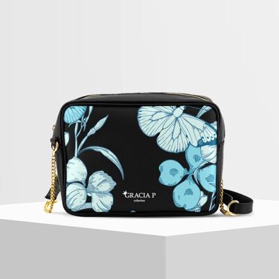 Tizy Bag by Gracia P - Made in Italy - Butterflies sky