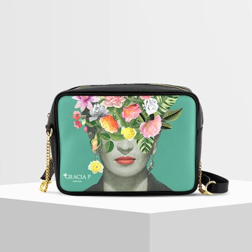 Tizy Bag di Gracia P - Made in Italy - Frida flowers