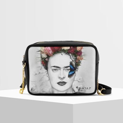 Tizy Bag di Gracia P - Made in Italy - Frida white art